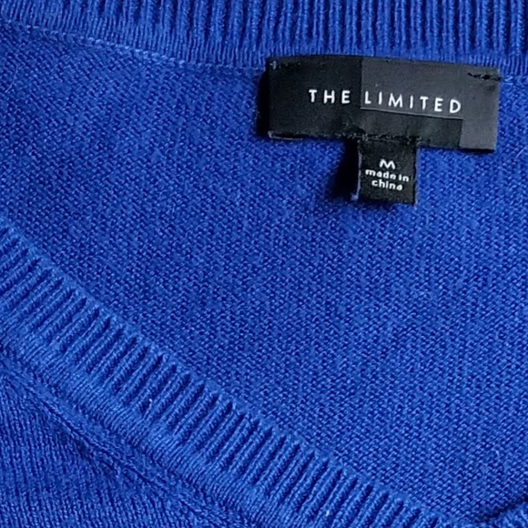 The Limited Cobalt Blue Swing Sweater, M, LIKE NEW - Picture 5 of 7